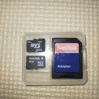 サンディスク(SanDisk)のmicroSD SanDisk 8GB 2GB　動作確認済(その他)