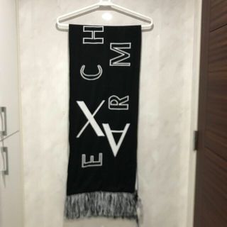 アルマーニエクスチェンジ(ARMANI EXCHANGE)のアルマーニエクスチェンジ　マフラー　ストール　フリンジ　リバーシブル　男女兼用　(マフラー/ショール)