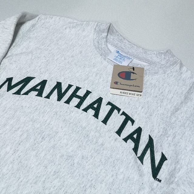 新品Sサイズ  Champion Reverse Weave manhattan