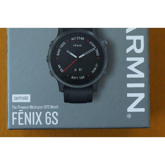 GARMIN Fenix 6S Sapphire Black