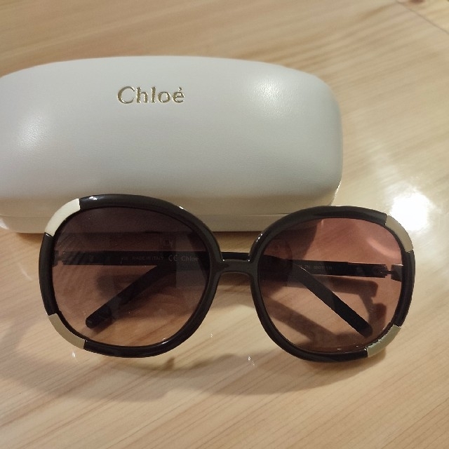 【Chloe】クロエ　定番サングラス　ブラウン