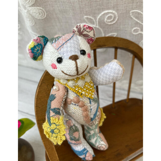 mina perhonen(ミナペルホネン)のmiu様専用☆ミナペルホネン☆ハンドメイド☆ミニクマちゃん達 ハンドメイドのぬいぐるみ/人形(ぬいぐるみ)の商品写真