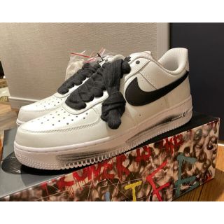 ナイキ(NIKE)のAIR FORCE 1 PARA NOISE WHITE/BLACK 26.5(スニーカー)