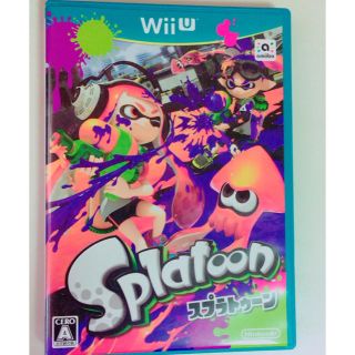 ニンテンドウ(任天堂)のWii U スプラトゥーンソフト(家庭用ゲームソフト)