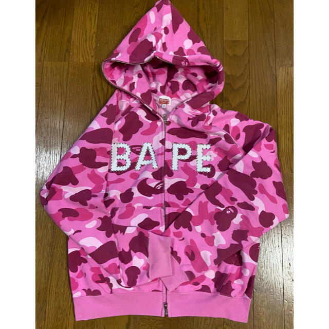 激レア2XL新品！BAPE X RUSSELL カラーカモプルオーバーパーカー