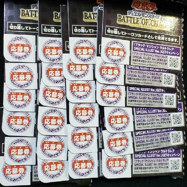 遊戯王 バトルオブカオス 応募券 10枚トレーディングカード