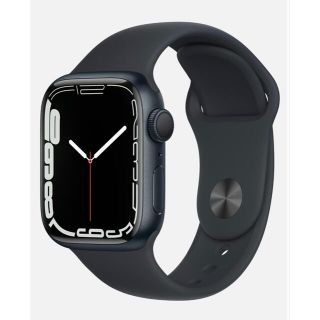 アップルウォッチ(Apple Watch)のApple Watch Series 7 GPSモデル 45mm ミッドナイト(腕時計(デジタル))