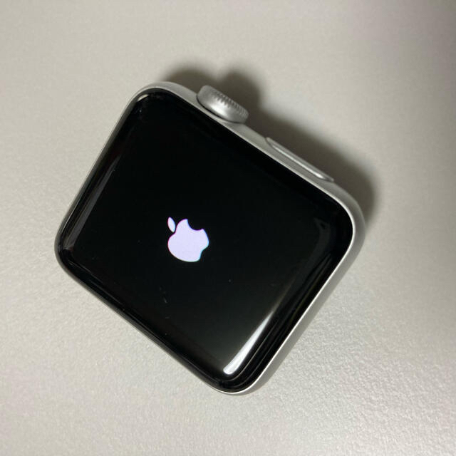 Apple Watch(アップルウォッチ)のApple Watch3 38mm GPSモデル シルバー スマホ/家電/カメラのスマートフォン/携帯電話(その他)の商品写真