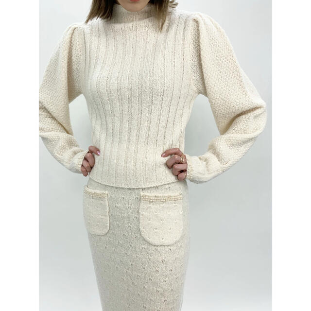 verybrain pearl knit - ニット/セーター