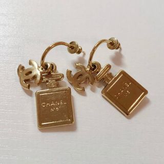 CHANEL パフューム パヒューム 香水瓶 ピアス