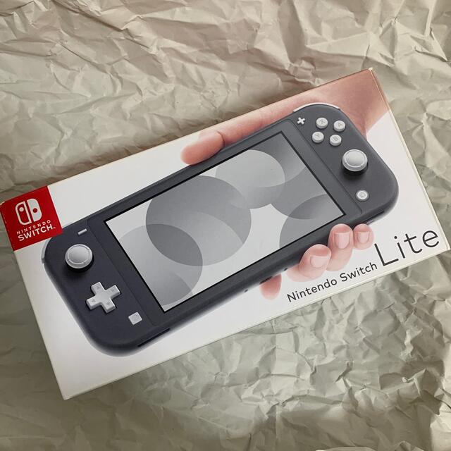新品】Nintendoスイッチライト グレー 日本製 33%割引 www