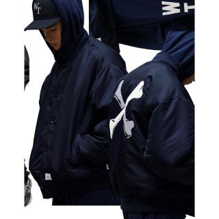 ダブルタップス(W)taps)のNAVY XL 21AW WTAPS TEAM / JACKET / NYLON(ナイロンジャケット)