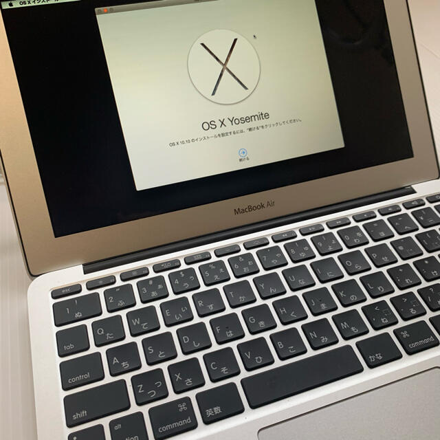 Mac (Apple)(マック)の［週末値引き］MacBook Air 11インチ 2014  A1465 美品 スマホ/家電/カメラのPC/タブレット(ノートPC)の商品写真