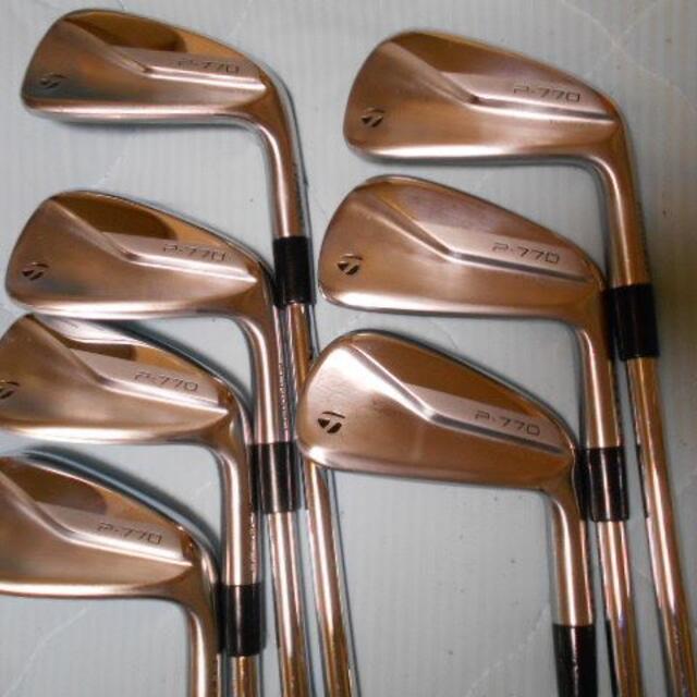 TaylorMade - テーラーメイド　Ｐ７７０　アイアン　プロジェクトX　６．０　４～ＰＷ　７本