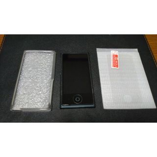 アイポッド(iPod)のiPod nano 第7世代 ブラック(ポータブルプレーヤー)