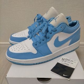 ナイキ(NIKE)のW28cm 国内正規 ナイキ エアジョーダン 1 Low UNC(スニーカー)