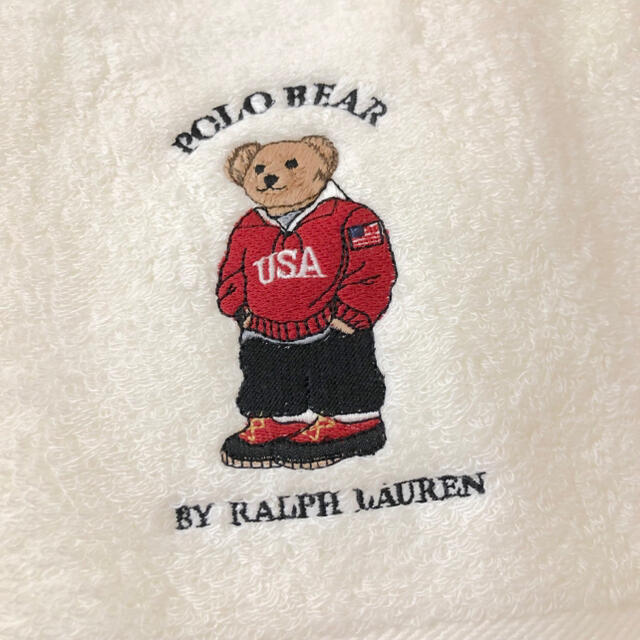 Ralph Lauren(ラルフローレン)の新品 希少レア Ralph Lauren ポロベア ラルフローレン バスタオル インテリア/住まい/日用品の日用品/生活雑貨/旅行(タオル/バス用品)の商品写真