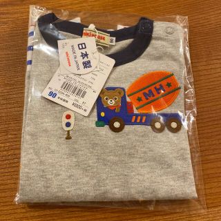 ミキハウス(mikihouse)の新品タグ付き　ミキハウス　プッチー　働く車　90(Tシャツ/カットソー)