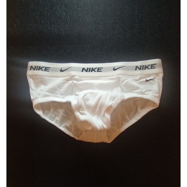 NIKE - 2枚 NIKE コットンブリーフ 前開き ホワイト S(日本人Mサイズ