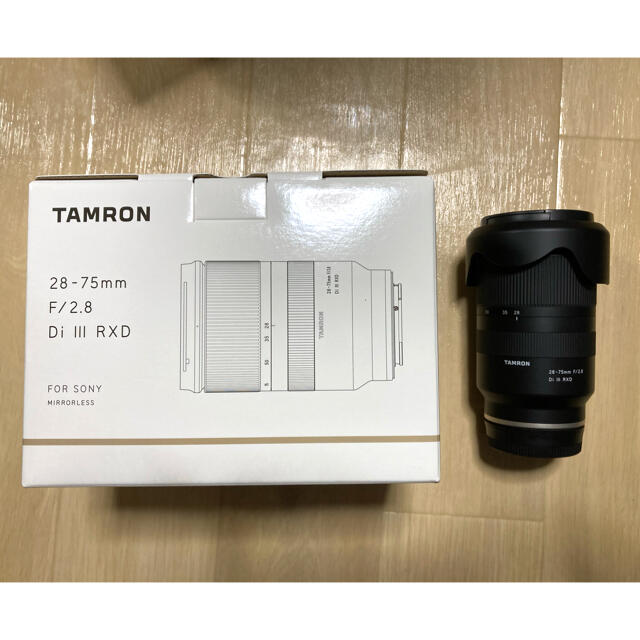 売り切り御免!】 TAMRON - TAMRON カメラレンズ 28-75F2.8 DI3 RXD