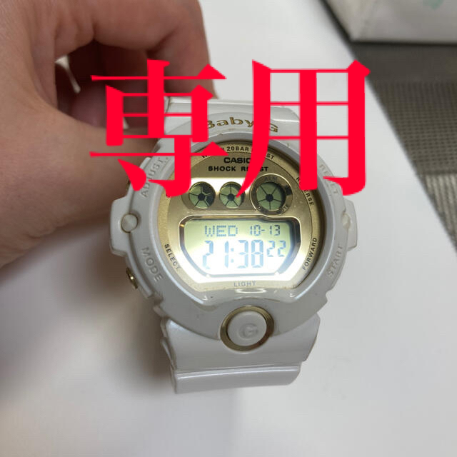 Baby-G - CASIO Baby-G 3297ホワイトゴールドの通販 by ちょんぼり's