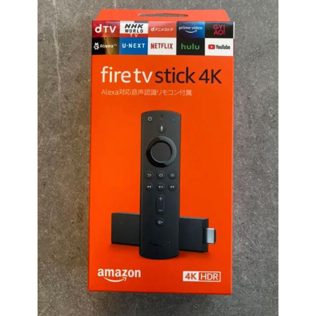FireTV Stick4K Alexa対応音声認識リモコン付