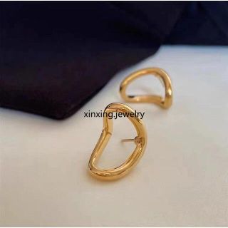 ミラオーウェン(Mila Owen)の【新品】simple gold pierce 01 ポストSILVER925(ピアス)