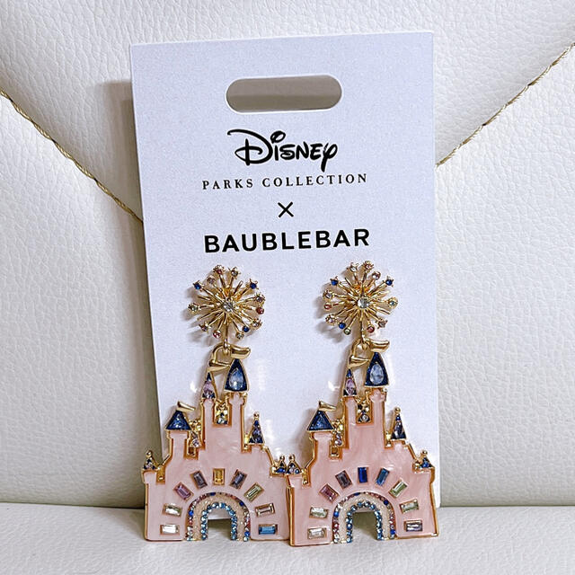 新品未使用☆日本未入荷☆WDW50周年☆バウブルバー☆ピアス