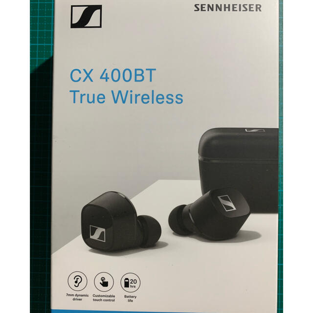 SENNHEISER(ゼンハイザー)のゼンハイザー　cx-400bt 【付属品未使用】 スマホ/家電/カメラのオーディオ機器(ヘッドフォン/イヤフォン)の商品写真