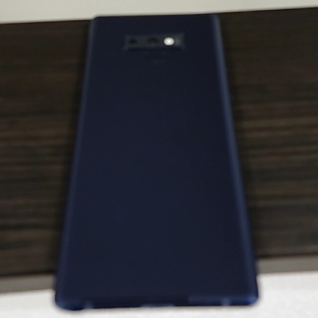 SAMSUNG(サムスン)のau GalaxyNote9 SCV40 Ocean Blue 128GB本体 スマホ/家電/カメラのスマートフォン/携帯電話(スマートフォン本体)の商品写真