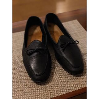 サントーニ(Santoni)のBaudoin&Lange リボンタッセル ベルジャンシューズ  レザー 42(ドレス/ビジネス)