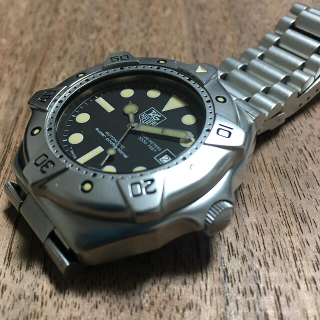 TAG Heuer(タグホイヤー)のタグホイヤー Tag heuer スーパープロフェッショナル 自動巻 メンズの時計(腕時計(アナログ))の商品写真