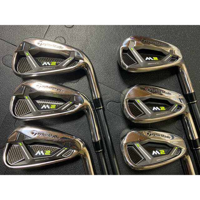 TaylorMade(テーラーメイド)のカーボン テーラーメイド M2 2019 アイアン REAX 75 S 5~P スポーツ/アウトドアのゴルフ(クラブ)の商品写真