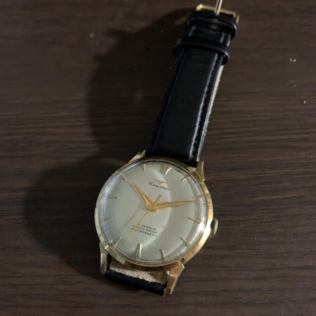 タカノ TAKANO 手巻き 腕時計17石 50-60年代 アンティーク 希少