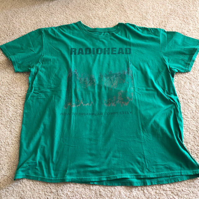 ヴィンテージ Radiohead レディオヘッド　KID A Tシャツ　XXL メンズのトップス(Tシャツ/カットソー(半袖/袖なし))の商品写真