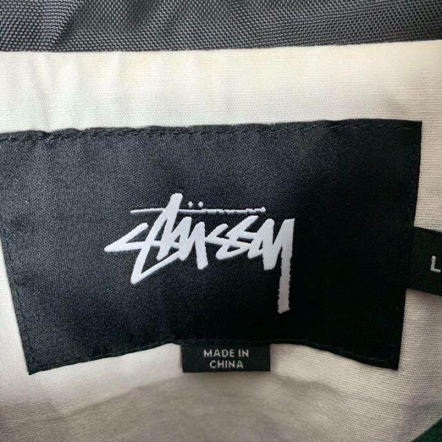 STUSSY ロゴ刺繍 背面プリント ブルゾン