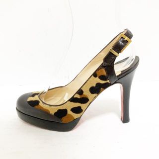ルブタン(Christian Louboutin) レオパード(ベージュ系)の通販 18点 ルブタン(Christian Louboutin) レオパード(ベージュ系)の通販 18点