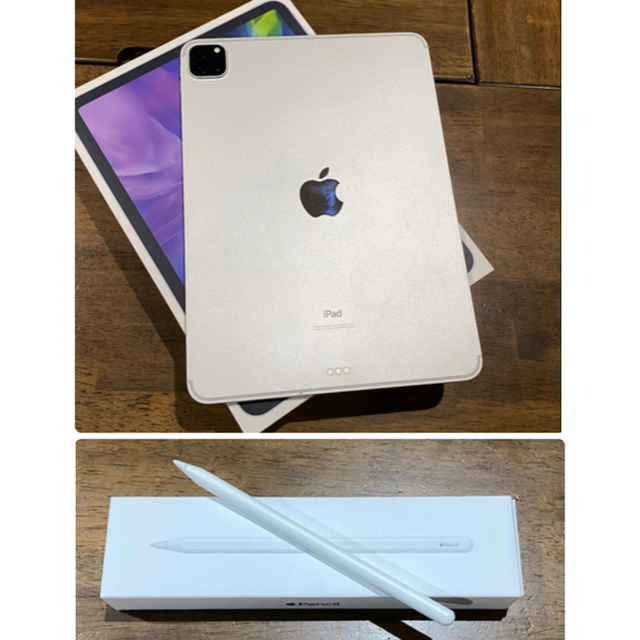 iPad(アイパッド)の2020 iPad pro11 cellular 512GB ＋おまけ多数 スマホ/家電/カメラのPC/タブレット(タブレット)の商品写真