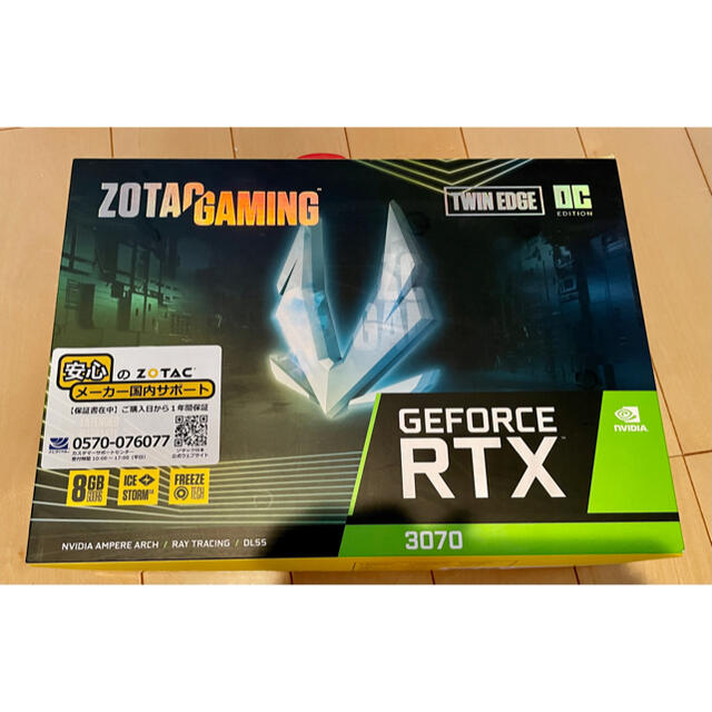 ZOTAC NVIDIA GeForce RTX3070 非LHR