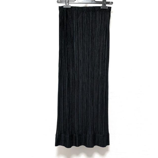 PLEATS PLEASE ISSEY MIYAKE(プリーツプリーズイッセイミヤケ)のプリーツプリーズ ロングスカート 2 M美品  レディースのスカート(ロングスカート)の商品写真