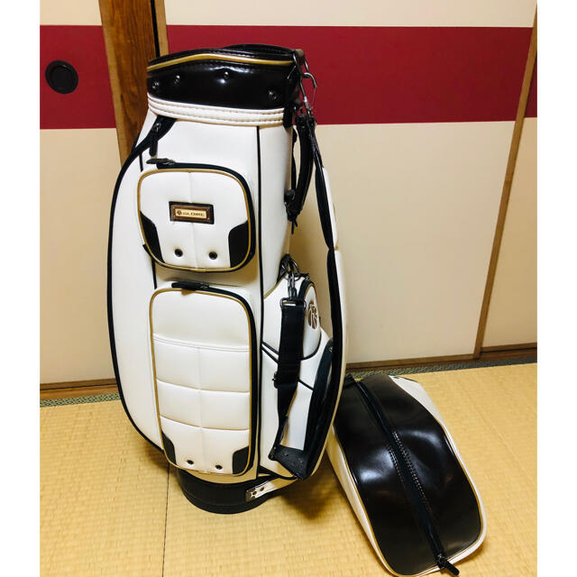 TaylorMade(テーラーメイド)のグローレ　テーラーメイド　キャディーバック　未使用 キャディバッグ スポーツ/アウトドアのゴルフ(バッグ)の商品写真