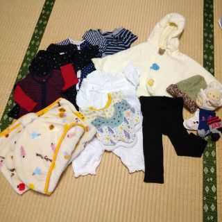 ベビーギャップ(babyGAP)の男の子　秋冬　17点　まとめ売り　60 70(カバーオール)