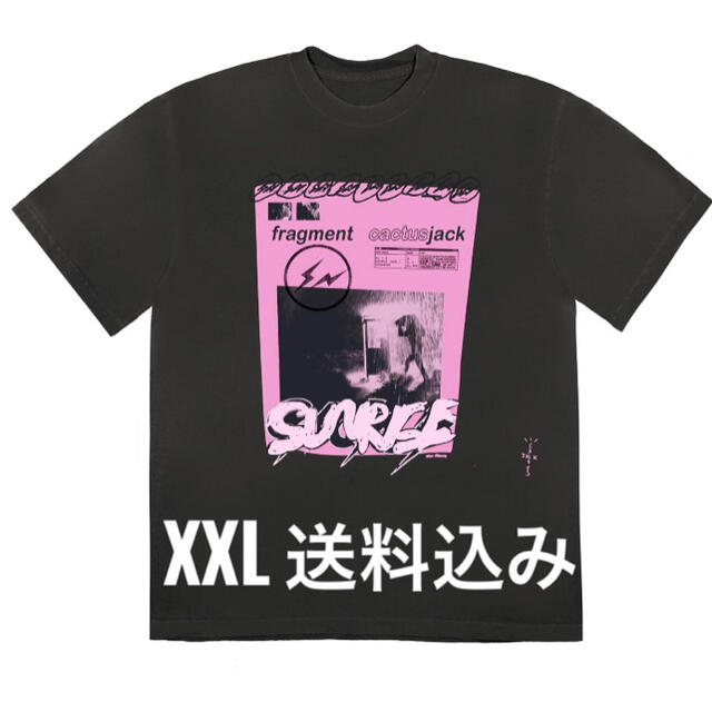 Cactus Jack For Fragment Pink Sunrise T