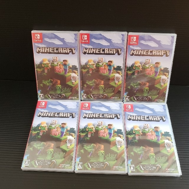 Minecraft Switchマインクラフトスイッチマイクラ新品未開封3点