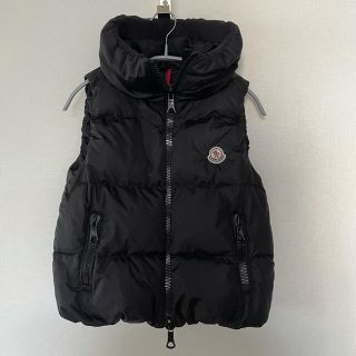 モンクレール(MONCLER)のモンクレール(Moncler) PETY ダウンベスト ブラック 0(ダウンベスト)