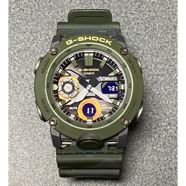 G-SHOCK  GA-2000-3AJF カスタム　アナデジ