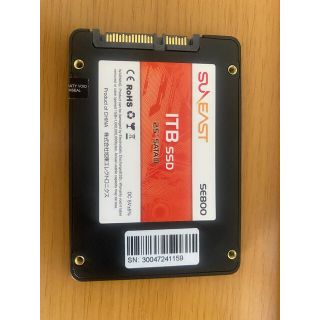 SSD 1TB SATA 7mm 2.5インチ SUNEAST 未使用近い(PCパーツ)