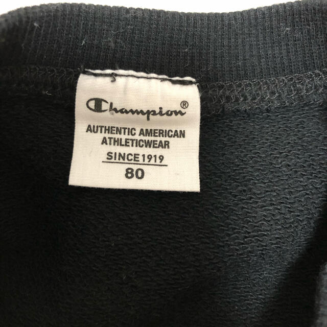 Champion(チャンピオン)のchampion トレーナー　80サイズ キッズ/ベビー/マタニティのベビー服(~85cm)(トレーナー)の商品写真