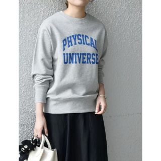 シップス(SHIPS)のSHIPS any別注☆THE KNiTS☆カレッジ スウェット(トレーナー/スウェット)