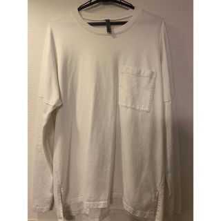 カズユキクマガイアタッチメント(KAZUYUKI KUMAGAI ATTACHMENT)の白　ロンT(Tシャツ/カットソー(七分/長袖))